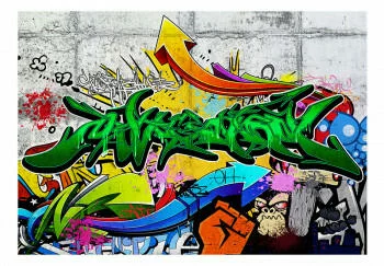 Fototapeta samoprzylepna - Miejskie graffiti - obrazek 2
