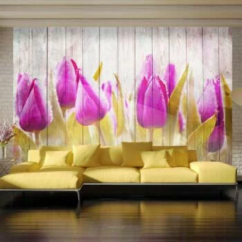 Fototapeta - Jesienne tulipany