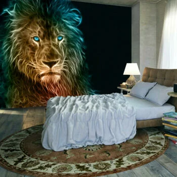 Fototapeta samoprzylepna - Abstrakcyjny lew