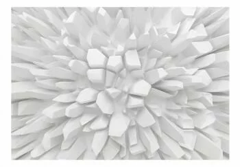 Fototapeta 3D - Biała dalia - obrazek 2