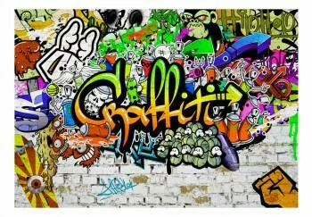 Fototapeta - Graffiti na ścianie - obrazek 2