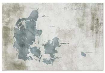 Obraz - Skandynawski błękit (1-częściowy) szeroki - obrazek 2