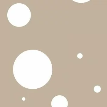 Tapeta białe kółeczka