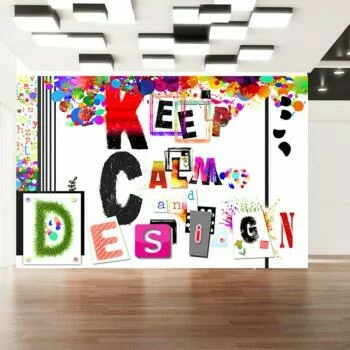 Fototapeta - Keep Calm and Design