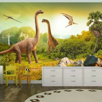 Fototapeta Wesołe Dinozaury