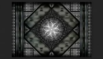 Fototapeta - Czarna mozaika - obrazek 2