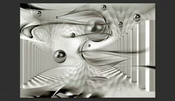 Fototapeta 3D Wichry geometrii - obrazek 2