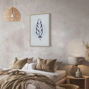 Obraz - Niebieskie pióro (1-częściowy) pionowy - obrazek 6