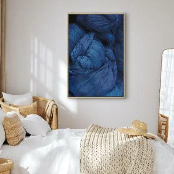 Obraz - Niebieska włóczka (1-częściowy) pionowy - obrazek 6