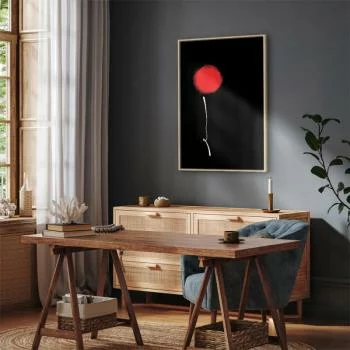 Obraz - Minimalistyczny kwiat (1-częściowy) pionowy - obrazek 7