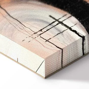 Obraz - Sztuka kształtów (1-częściowy) - abstrakcja ręcznie malowanego dzieła - obrazek 8