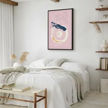 Obraz - Różany akcent (1-częściowy) pionowy - obrazek 6