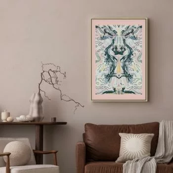 Obraz - Mantra Rorschacha (1-częściowy) pionowy - obrazek 5