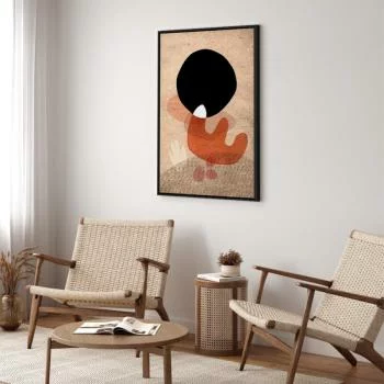 Obraz - Czarny kamień (1-częściowy) pionowy - obrazek 5