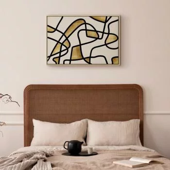 Obraz - Złota spirala (1-częściowy) szeroki - obrazek 6