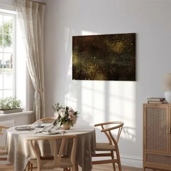 Obraz - Złota konstelacja (1-częściowy) szeroki - obrazek 7