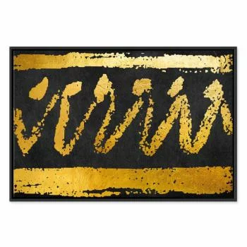 Obraz - Złota pieczęć (1-częściowy) szeroki - obrazek 2