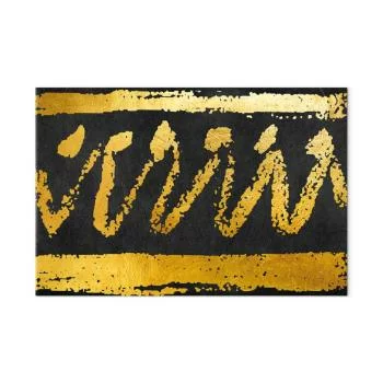 Obraz - Złota pieczęć (1-częściowy) szeroki - obrazek 2