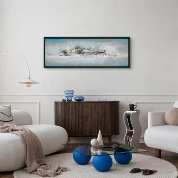 Obraz - Zima za oknem (1-częściowy) wąski - obrazek 5