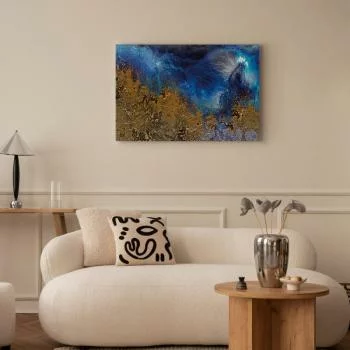 Obraz - Złoto oceanu (1-częściowy) szeroki - obrazek 5