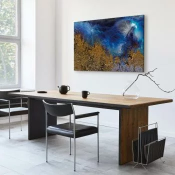 Obraz - Złoto oceanu (1-częściowy) szeroki - obrazek 7