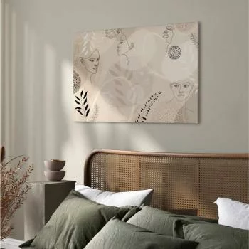 Obraz - Kobieca grafika liniowa - obrazek 6