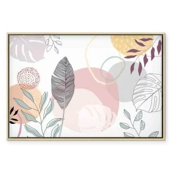 Obraz - Pastelowa grafika liniowa - obrazek 2