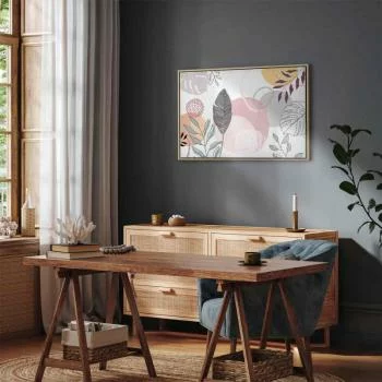 Obraz - Pastelowa grafika liniowa - obrazek 7