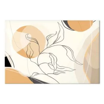 Obraz - Pejzaż z listkiem - obrazek 2