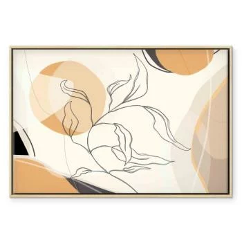 Obraz - Pejzaż z listkiem - obrazek 2