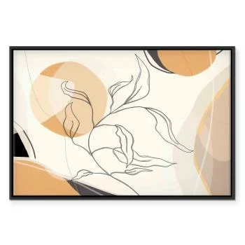 Obraz - Pejzaż z listkiem - obrazek 2