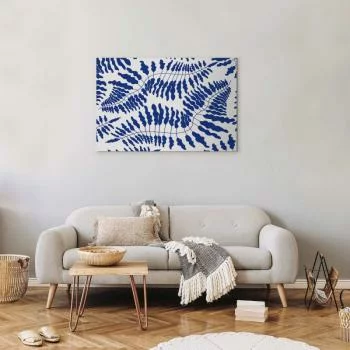 Obraz - Kobaltowa paproć - obrazek 5
