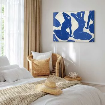 Obraz - Niebieska kobiecość - obrazek 5