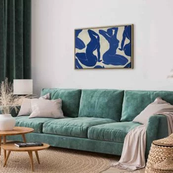 Obraz - Niebieska kobiecość - obrazek 5