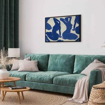 Obraz - Niebieska kobiecość - obrazek 5