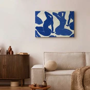 Obraz - Niebieska kobiecość - obrazek 2