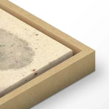 Obraz - Liście i plamy - duże rozedrgane kształty inspirowane Matisse - obrazek 8