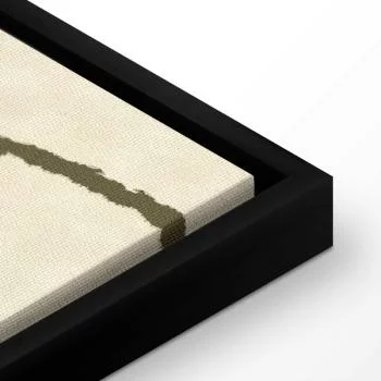 Obraz - Linie i kształty - labirynt z koralików na bladym przecieranym tle - obrazek 8