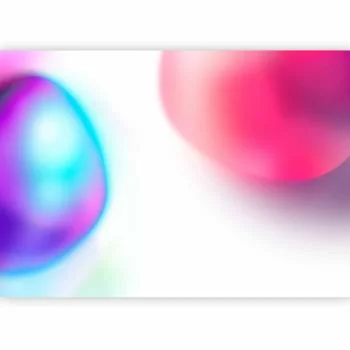 Fototapeta - Abstrakcja - kolorowe szkiełka - fioletowo niebieskie i różowe - obrazek 2