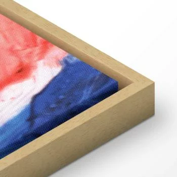 Obraz - Wiosenne Odcienie - kolorowa mieszanka ciepłych i chłodnych tonów na płótnie / Kolorowa Harmonia - dynamiczne przejścia barw w pastelowych tonach - obrazek 7