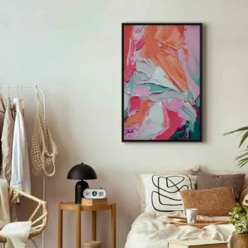 Obraz - Energetyczne Barwy - abstrakcyjna kompozycja z intensywnymi kolorami - obrazek 5