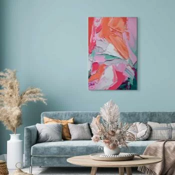 Obraz - Energetyczne Barwy - abstrakcyjna kompozycja z intensywnymi kolorami - obrazek 2