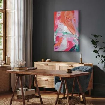 Obraz - Energetyczne Barwy - abstrakcyjna kompozycja z intensywnymi kolorami - obrazek 7