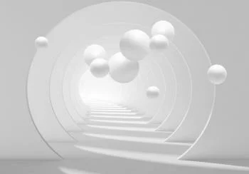 Fototapeta - Tunel 3D - obrazek 6