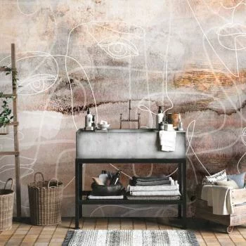 Fototapeta - Przenikające twarze - obrazek 6