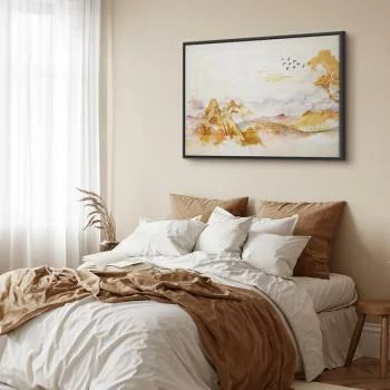 Obraz - Złote góry (1-częściowy) szeroki - obrazek 6