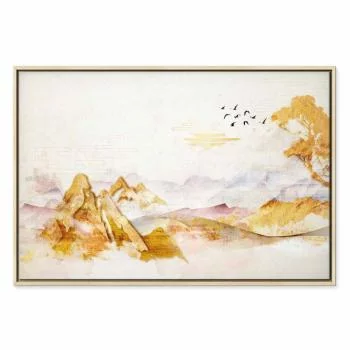 Obraz - Złote góry (1-częściowy) szeroki - obrazek 2