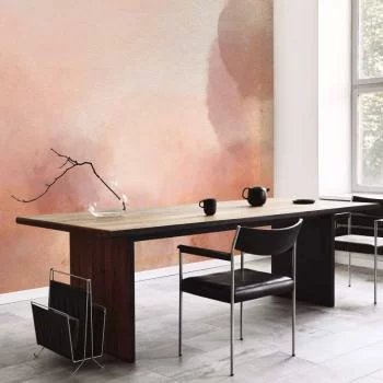 Fototapeta - W różowych obłokach - miękkie faktury w brzoskwiniowo różowej kolorystyce - obrazek 5