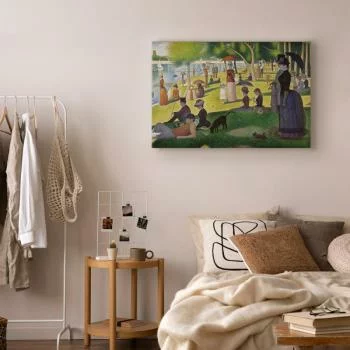 Obraz - Georges Seurat – Niedzielne popołudnie na wyspie Grande Jatte - obrazek 6