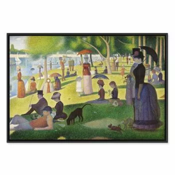 Obraz - Georges Seurat – Niedzielne popołudnie na wyspie Grande Jatte - obrazek 2